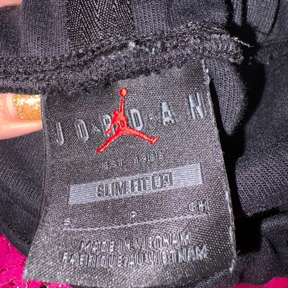 Men AIR JORDAN DRI-FIT SPORT AIR FLEECE PANTS sweatpants joggers size small slim - Picture 15 of 16